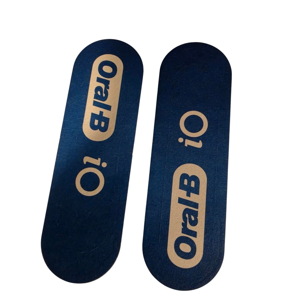 Oral-B IO Rotating Toothbrush Replacement Heads Black Set Of 2 Refills